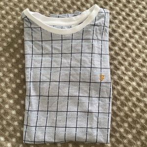 T shirt with beautiful subtle plaid design
